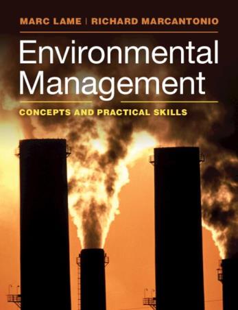 Book cover number 1 for Environmental Management : Concepts And Practical Skills written by Marc Lame, Richard Marcantonio published by Cambridge University Press
