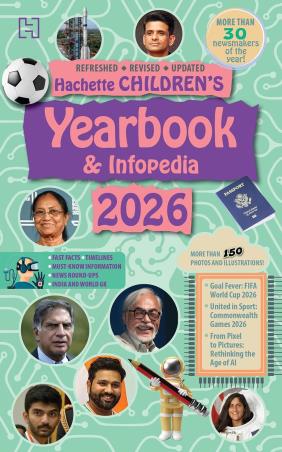 Book cover number 1 for Hachette Children's Yearbook & Infopedia 2026 written by NA published by Hachette