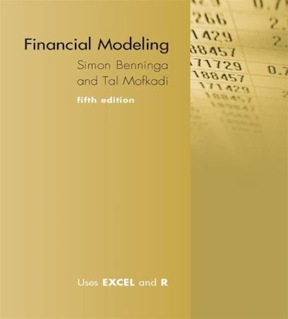 Book cover number 1 for Financial Modeling written by Simon Benninga, Tal Mofkadi published by The MIT Press