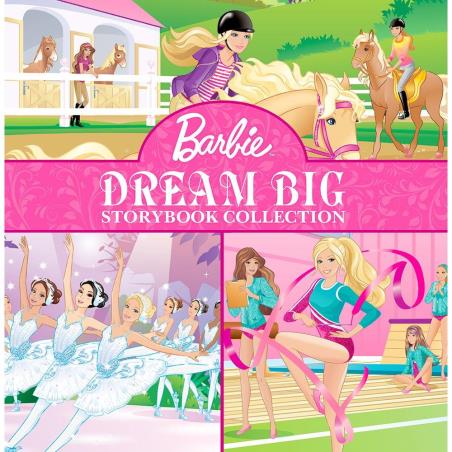 Book cover number 1 for Barbie Dream Big Storybook Collection written by NA published by Shree Book Centre
