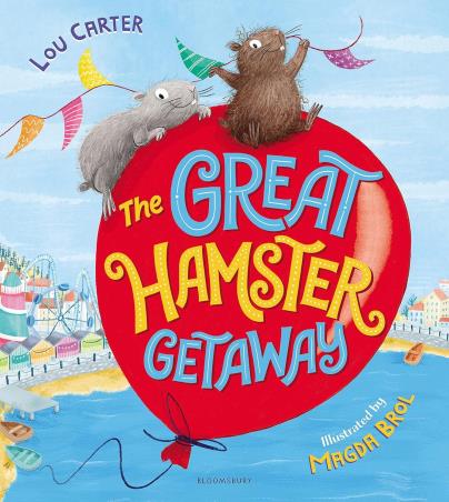 Book cover number 1 for The Great Hamster Getaway written by Lou Carter published by Bloomsbury Publishing