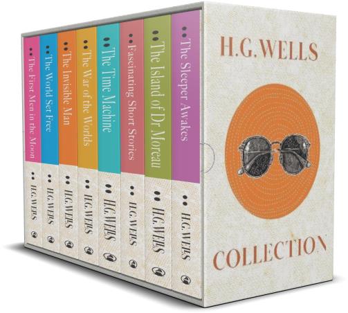 Book cover number 1 for H.G Wells Collection (Set 8 Books) written by H. G. Wells published by Wilco Publishing House