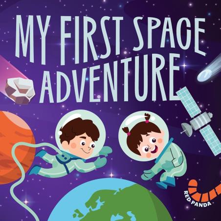 Book cover number 1 for My First Space Adventure written by NA published by Red Panda