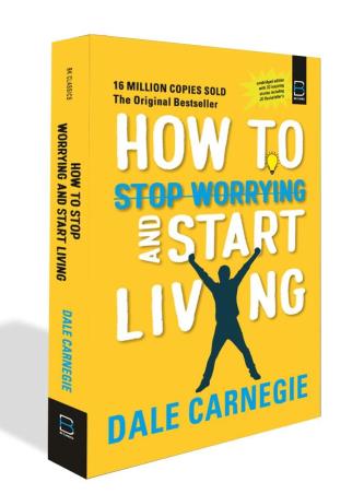 Book cover number 1 for How To Stop Worrying And Start Living written by Dale Carnegie published by B. K. Publications Pvt. Ltd.