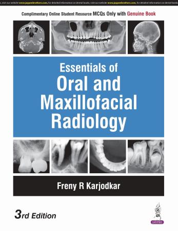 Book cover number 1 for Essentials Of Oral And Maxillofacial Radiology written by Freny R Karjodkar published by Jaypee Brothers Medical Publishers (P) Ltd.