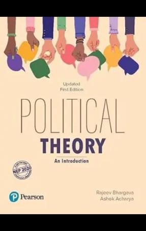 Book cover number 1 for Political Theory - An Introduction written by Rajeev Bhargava published by Pearson Education
